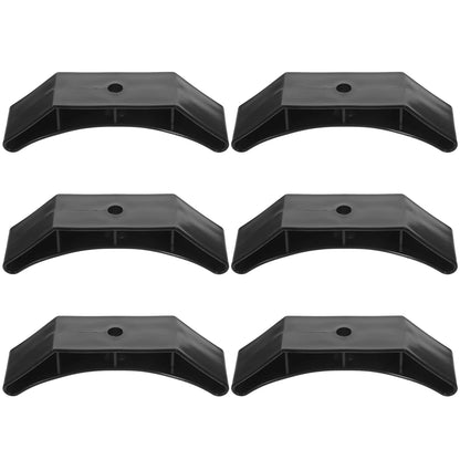6 Pcs Dumbbell Rest Dumbbells Barbell Holder Floor Storage Rack Bracket Display Pp Weight for Home Gym Fitness Saddle