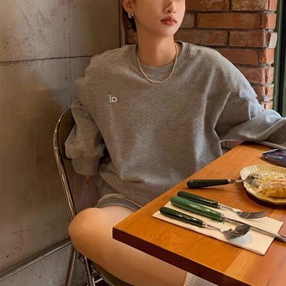 AL Yoga Top Accolade Crew Neck Pullover Comfortable Simplicity Solid Color Crew-neck Pullover Long-sleeved Hoodie Gym Tops