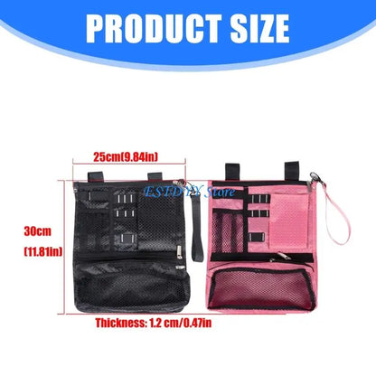 G6DE Golf Valuables Bag Golf Bag with Zipper Foldable Golf Pocket Golf Accessory Bag