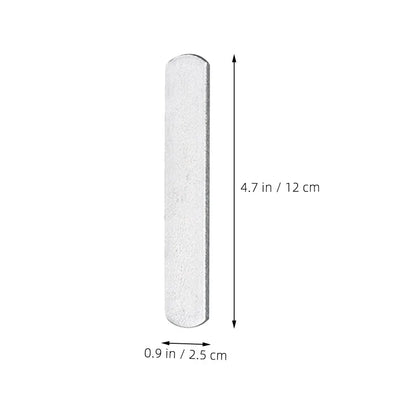 10Pcs Weighted Steel Plate Exercise Steel Plates Weighted Strip Fitness Weight Bearing Equipment Workout Gym Strength Training