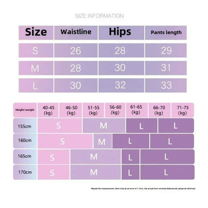 Yoga Shorts with High Waist and Sexy Lifting Buttocks Fitness Shorts for Running and Sports Tight Fitting Three Quarter Pants