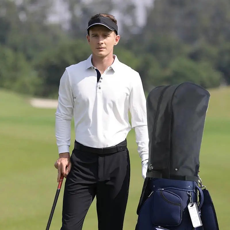 Golf Bag Rain Cover, Portable Club Bag Rain Shield, Club Protection Cover Suitable for Golf Bags/Hand Carts/Stand Bags