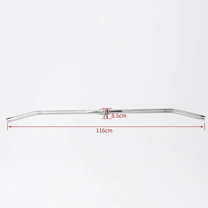Gym Home Equipment Accessories Lat Pull Down Bar， Chrome-plated Surface Anti-rust High Load-bearing Fitness Tricep Rope Training