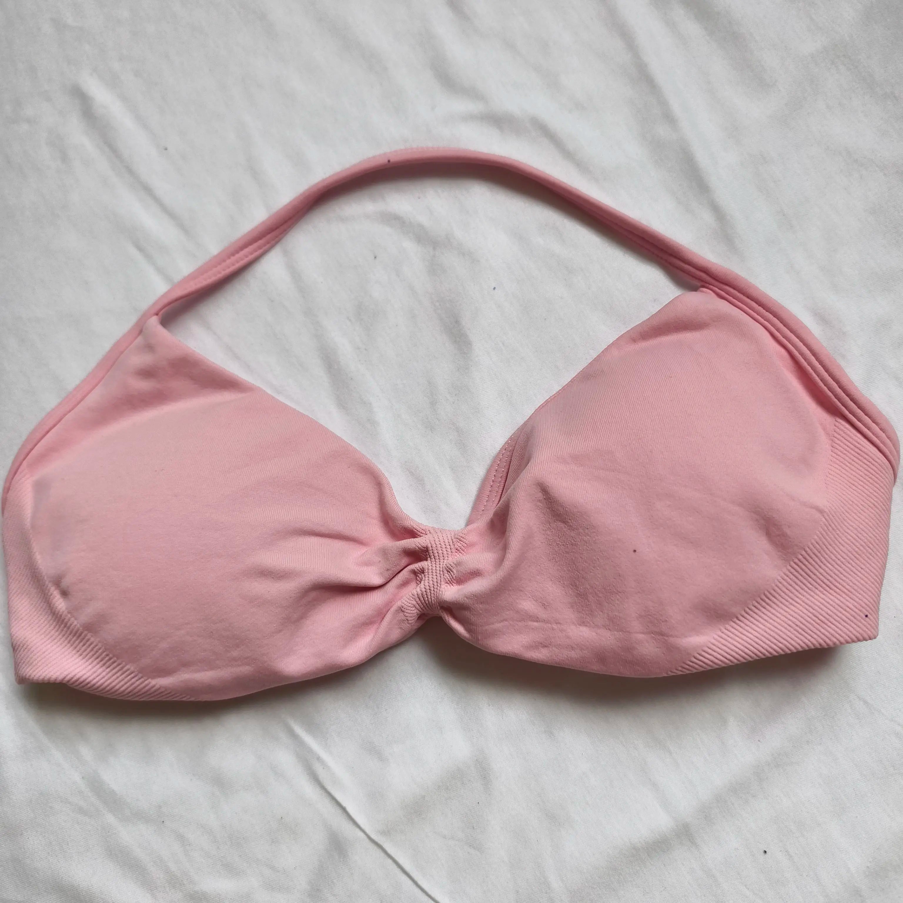 Summer European and American Neck-strapped Sports Underwear Beautiful Back Women Canwear Comfortable and Breathable Fitness Bras