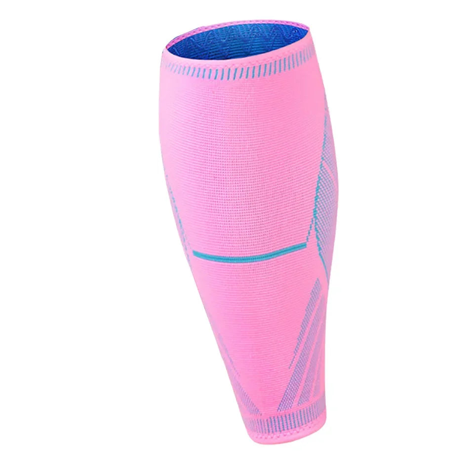 1Pcs Running Athletics Compression Sleeves Leg Calf Shin Splints Elbow Knee Pads Protection Sports Safety Unisex