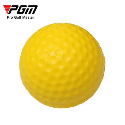 PGM 10pcs Golf Balls Light Indoor Outdoor Training Practice Golf Sports Sponge Elastic PU Foam Balls Q008
