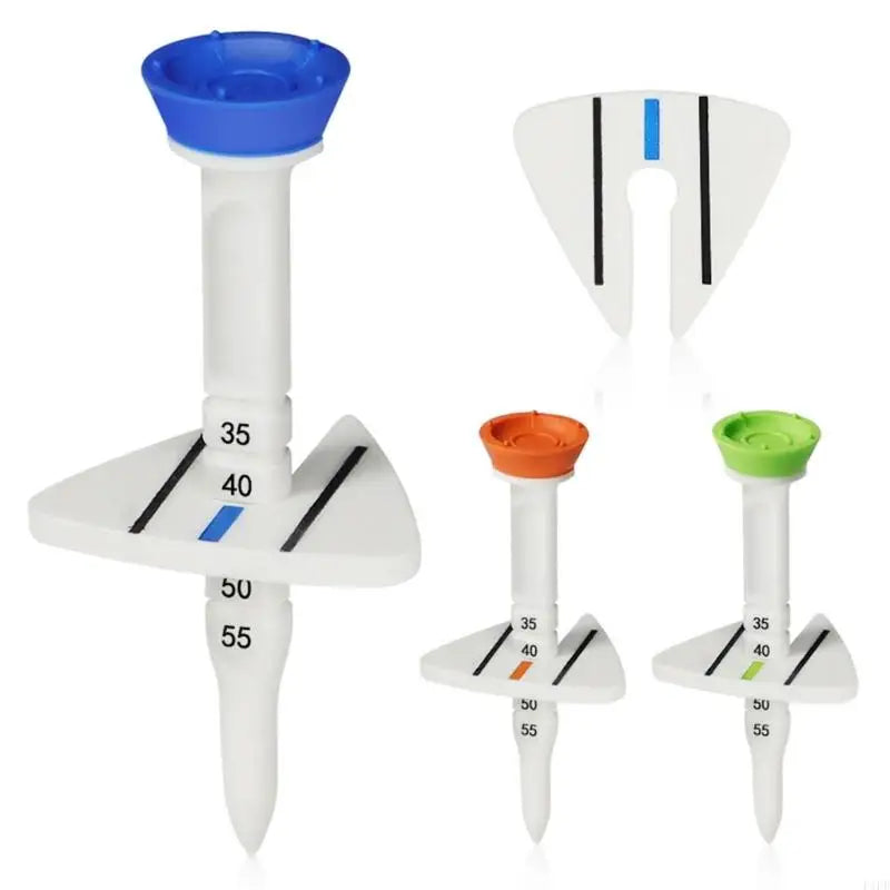F1FD 4Pcs Golfs Support Tees Golfs Tees Driver Training Accessory Plastics Golfs Tees