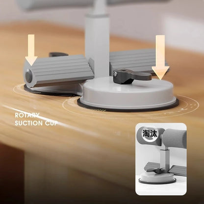 Sit-up Aids Home Use Abdominal Curling Tension Rope Fixed Feet Thin Stomach Sports Training Double Suction Cup Hook Foot Device