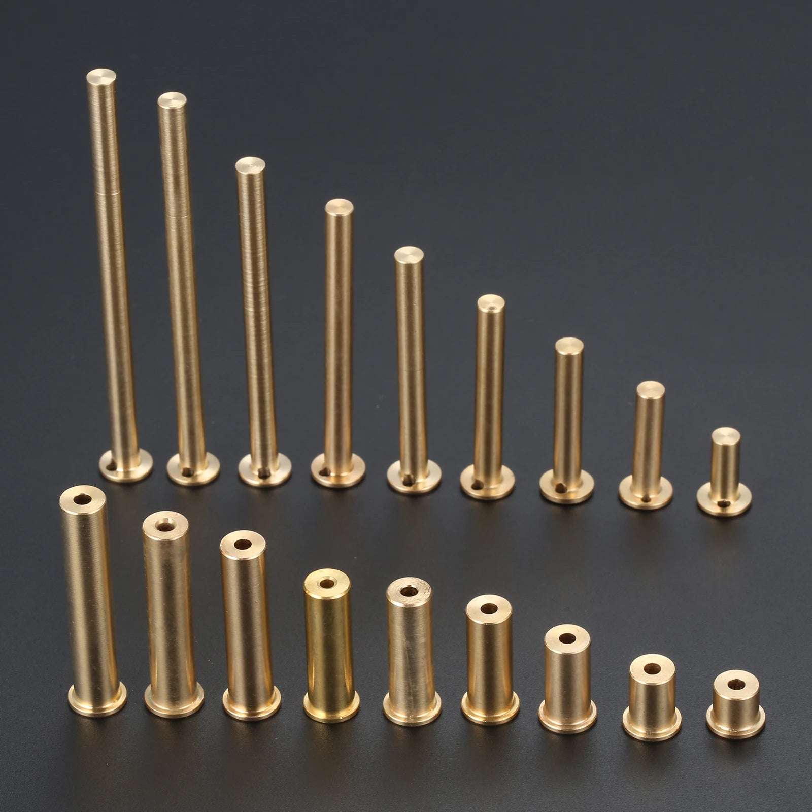 1pc Copper Golf Shaft Tip Plug Weight 2g,3g,4g,5g,6g,7g,8g,9g,10g for Golf Woods Shaft(Carbon Club) or Irons Shafts(Steel Club)