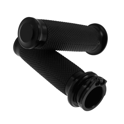 Motorcycle Rubber 1'' 25mm Handlebar Hand Grip For Harley Sportster iron 883 1200 XL Touring Dyna Softail Street Glide Road King