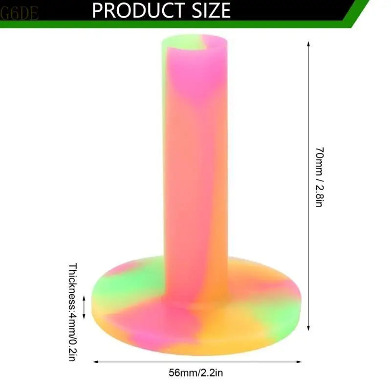 G6DE 3Pcs Golf Tees Training Driving Tees for Driving and Practice Mat