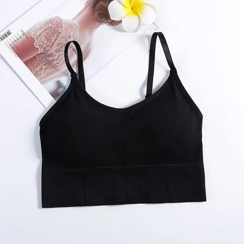Breathable Sports Bra Anti-sweat Fitness Top Seamless Bra Shockproof Crop Top Women Push up Sport Bra Gym Workout Top