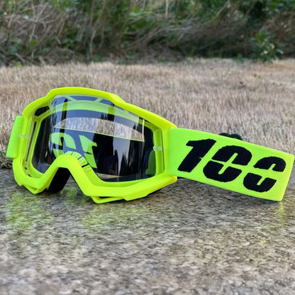 100 High Quality Motocross Racing Goggles Outdoor Windproof Motorcycle Goggles  Sports Safety Protective  Cycling Mtb Goggles
