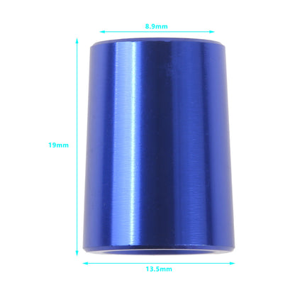 10Pcs Aluminum Alloy Golf Ferrules for 0.335,0.350,0.370 Tip Irons Shaft Adapter Sleeve Ferrules Club Shaft Ball Connection Ring