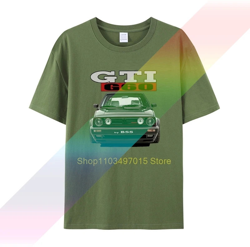 Tee shirt Golf gti g60 voiture de légende