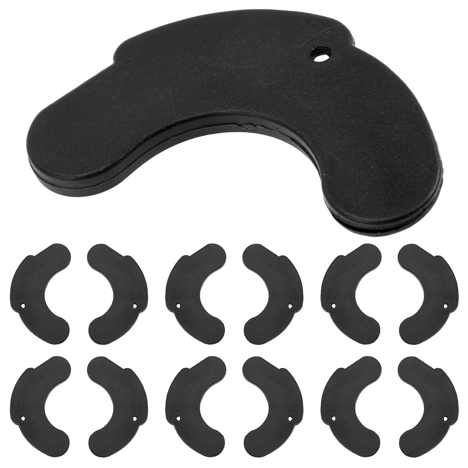 6 Pairs Dumbbells Shockproof Pad Gym Holder Fitness Tool Workout Equipment Dumbbell Accessories Anti Slip Weightlifting Pad Belt