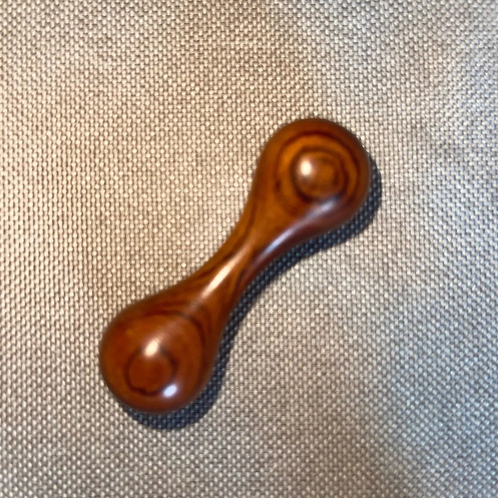 Mini Dumbbell - Decompression DIY Fingertip Joint Gyroscope - Decompression Finger Exercise Tool-Wooden for Knuckle Bone Design