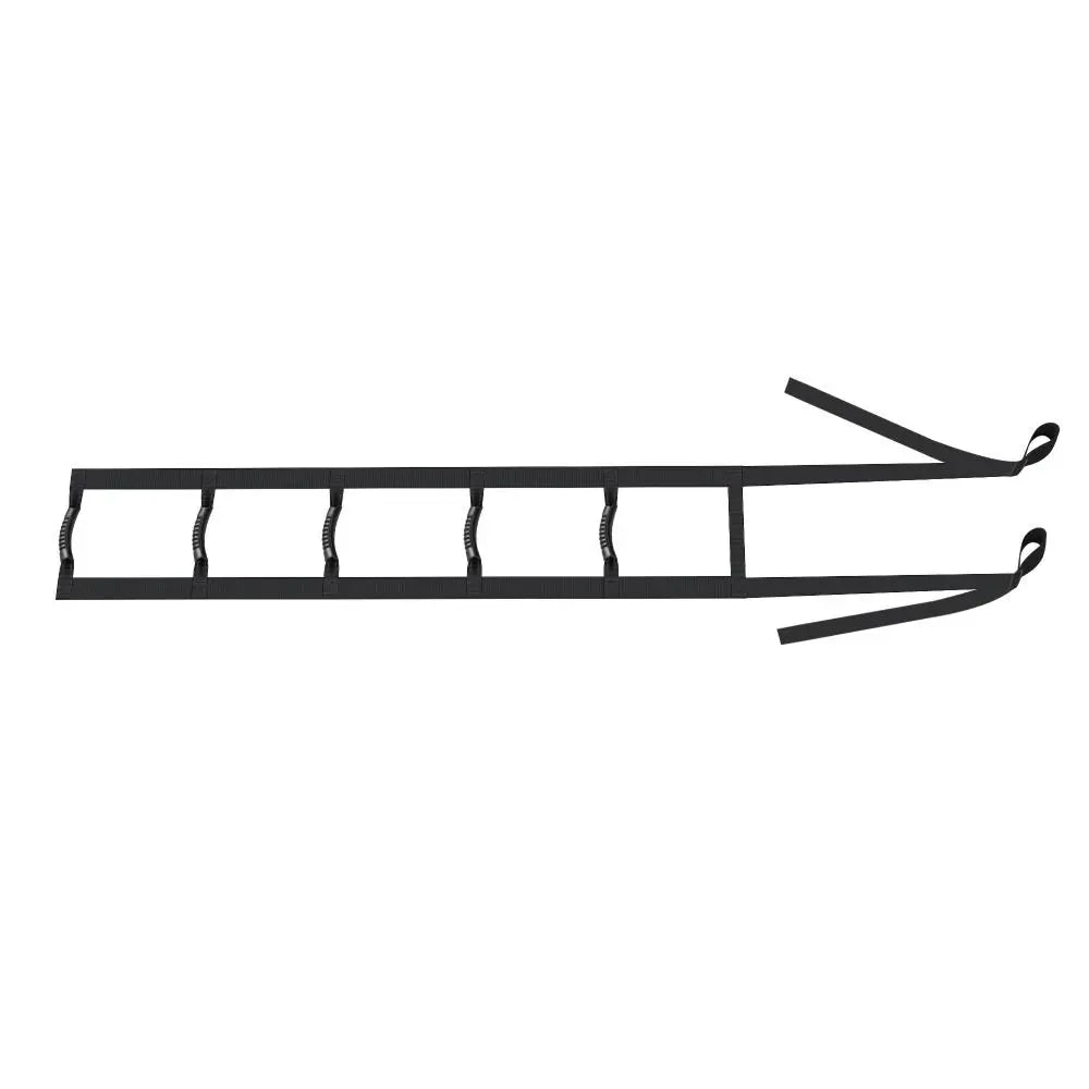 Adjustable Elderly Sit Up Rope Padded Helper Bed Ladder Assist Strap Hand Grip with 3/4/6 Handle Elderly Pull Up Strap Household