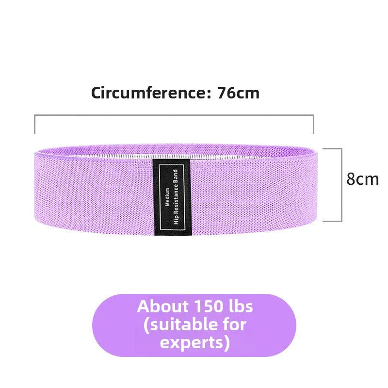 Squat Yoga Resistance Band Cotton Hip Circle Hip Circle Deep Squatting Hip Circle Elastic Band Rally Band