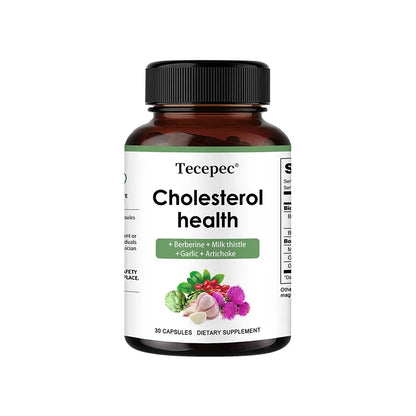 Cholesterol Supplements - Improves Blood Circulation, Supports Cardiovascular Health, and Strengthens The Immune System