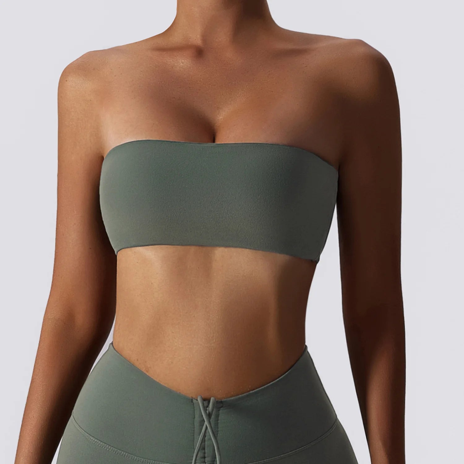 Sports Bra Sport Top Woman Gym Underwear Strapless Bustier Breathable Elastic Workout Tops Fitness Training Brassiere Yoga Bras