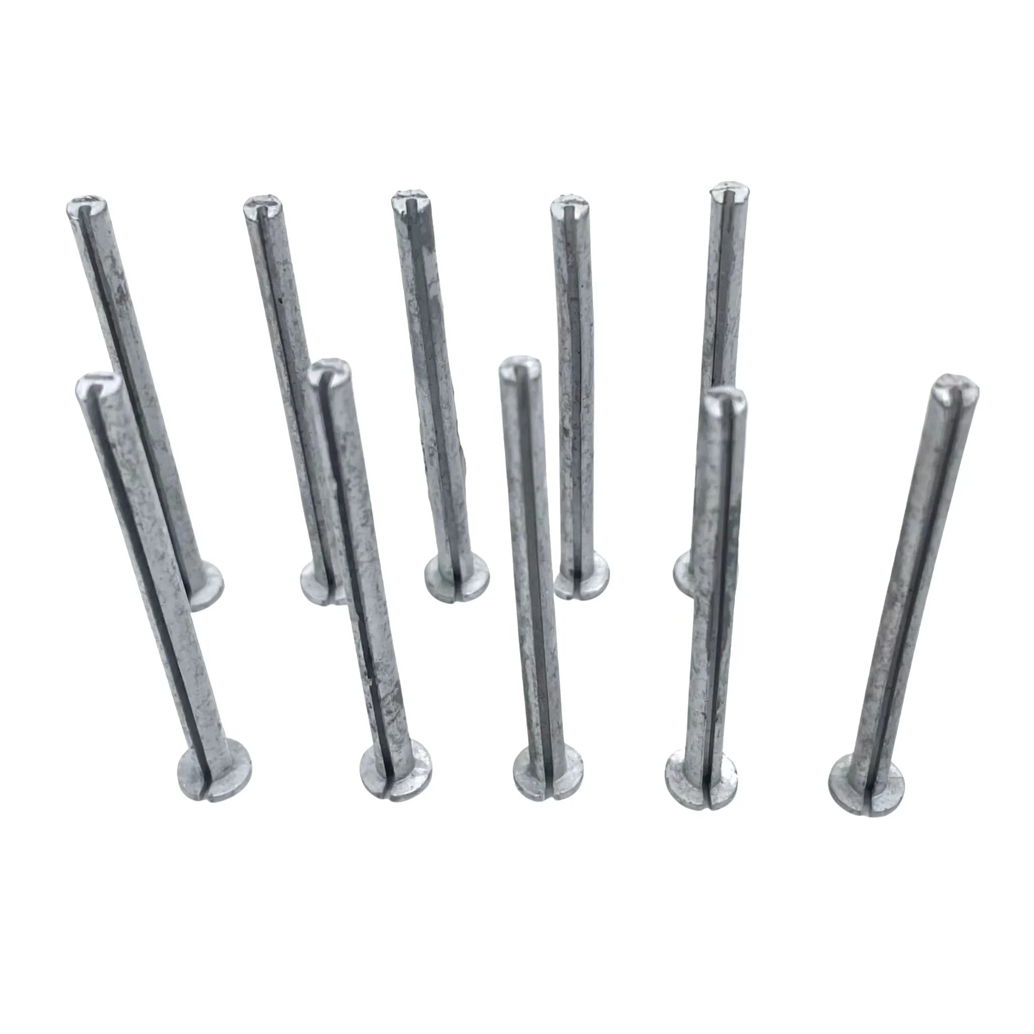 10Pcs Golf Club Assembling Accessories Balance Ding Golf Shaft Swing Nail Plug Weights,Slender for Wood,Coarse for Irons