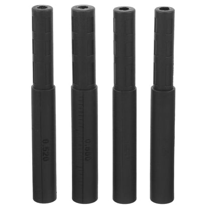 4 Pcs Golf Shaft Extensions Carbon Fiber Golf Club Extenders Adjustable Golf Training Aids Golfer Gear Golf Supplies Golf Club