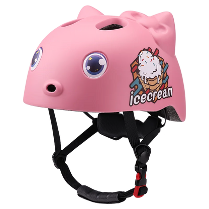 Seeker Children's Helmet Bicycle Balance Car Scooter Outdoor Sports Safety Helmet Lightweight Kids Riding Open Helmet Girls