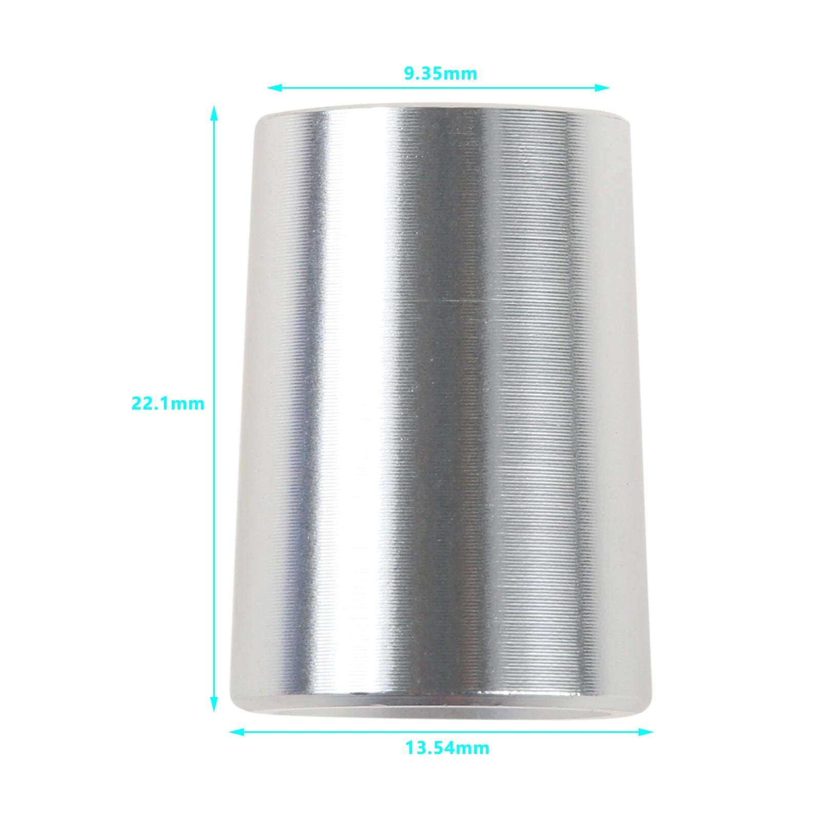 10Pcs Aluminum Alloy Golf Ferrules for 0.335,0.350,0.370 Tip Irons Shaft Adapter Sleeve Ferrules Club Shaft Ball Connection Ring