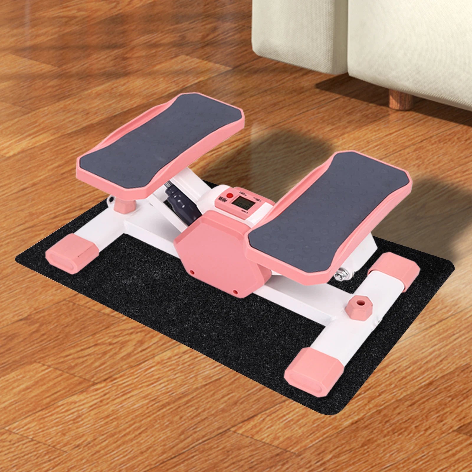 Compact Step Fitness Machine with LCD Display