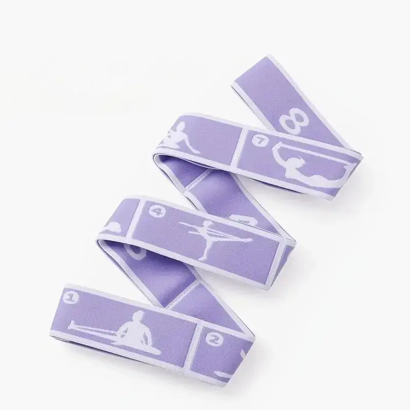 Yoga Stretch Training Belt，Universal Resistance Bands for Dance, Gymnastics, Workout, Pilates|Use Nylon Fabric Material