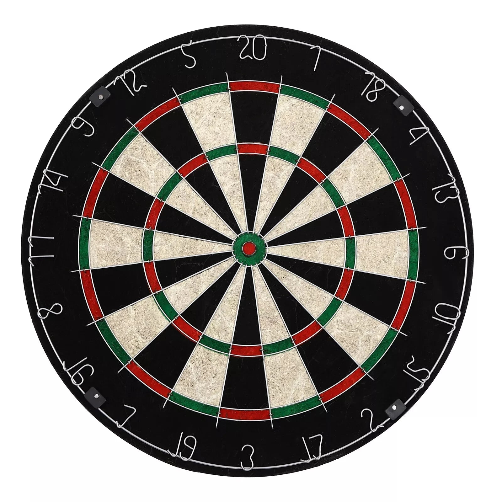 Brown Wall-Mounted Wooden Dartboard with Cabinet & Dart Set, Perfect for Adults