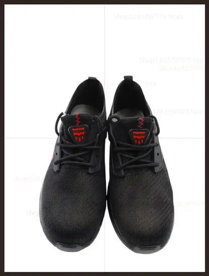 Men's work safety shoes Sports shoes Anti-puncture and anti-smash protection shoes Lightweight men's casual shoes Safety boots