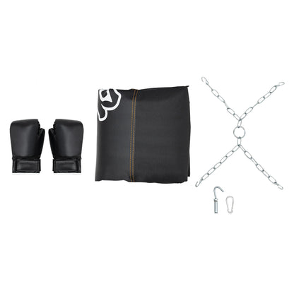 Inflatable Standing Unfilled Heavy Punching Bag for Adults Oxford cloth Training Boxing Bag Fitness Set Training Sports Column