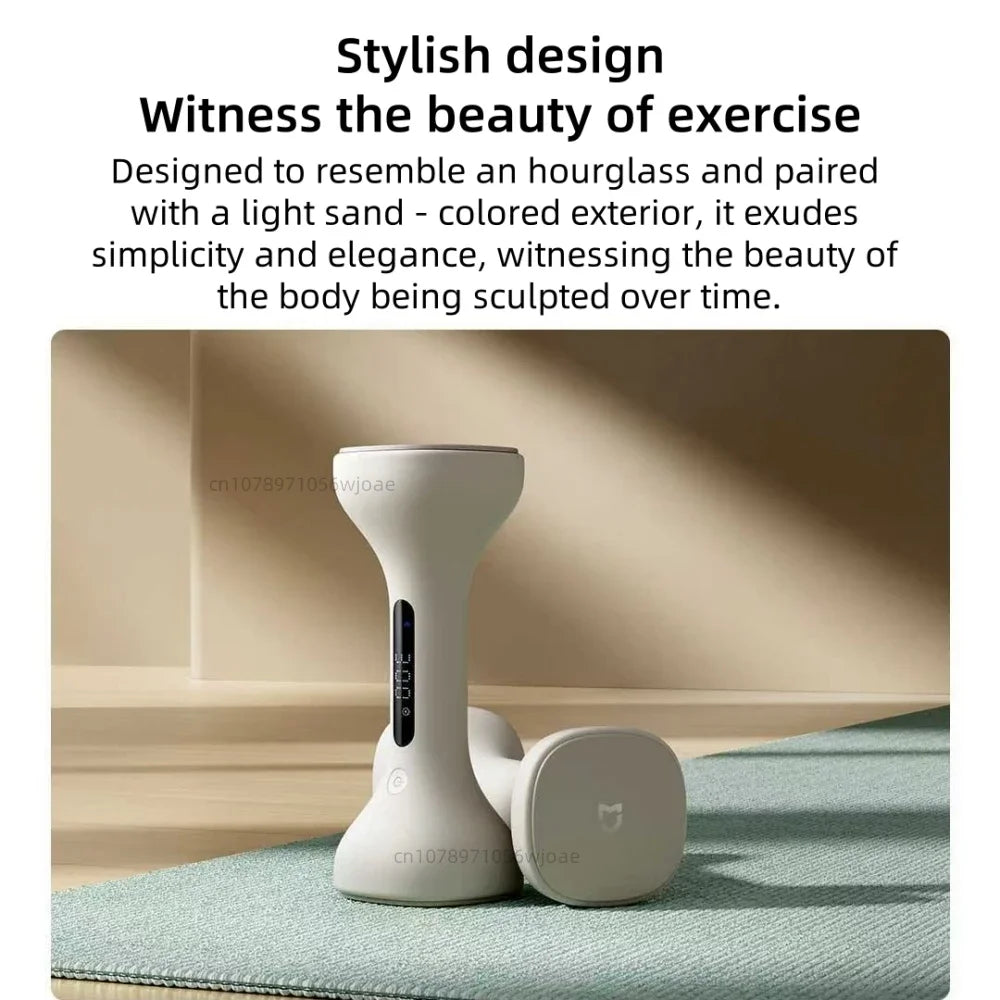 Xiaomi Mijia Smart Dumbbell Set 1KG/2KG Smart Sports Fitness Training Exercise Equipment Home Gym Suitable for Mijia APP