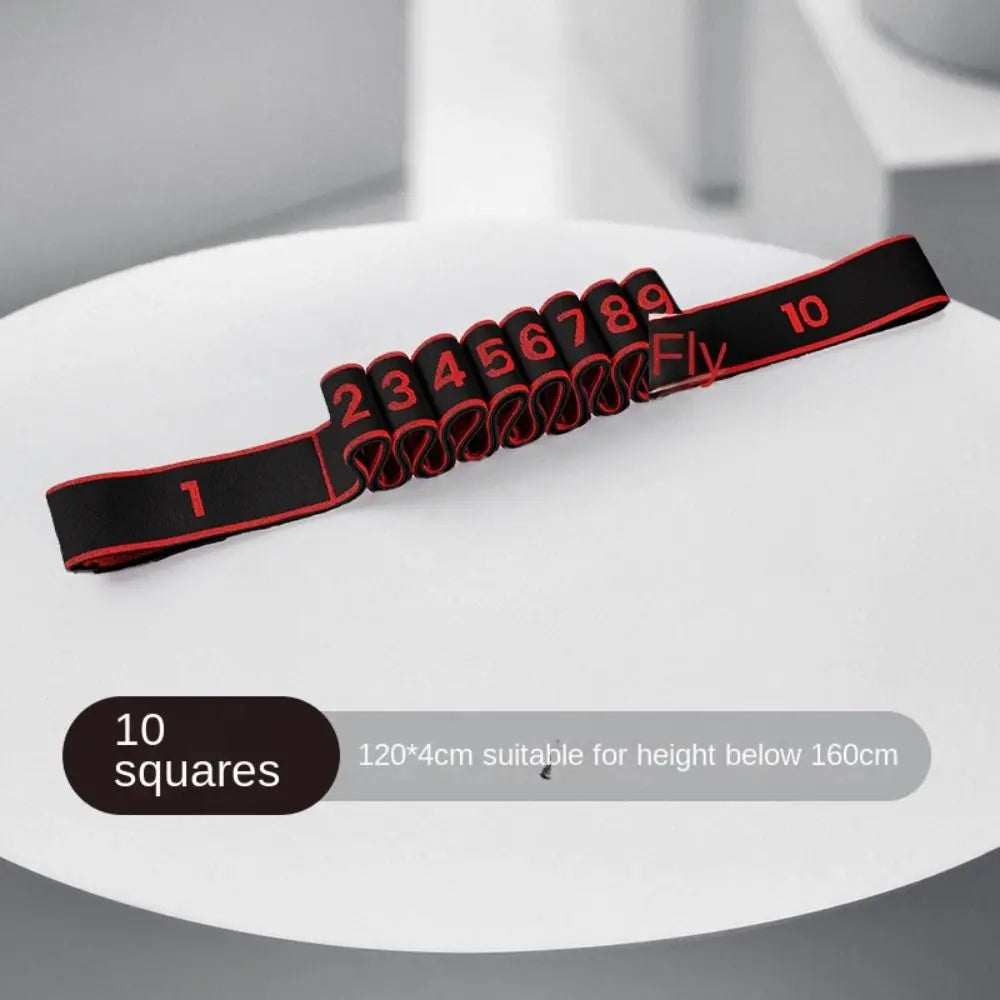 8/10/12 Grid Yoga Resistance Band Yoga Training Elastic Fitness Resistance Bands Crossfit Exercise Textile Cotton