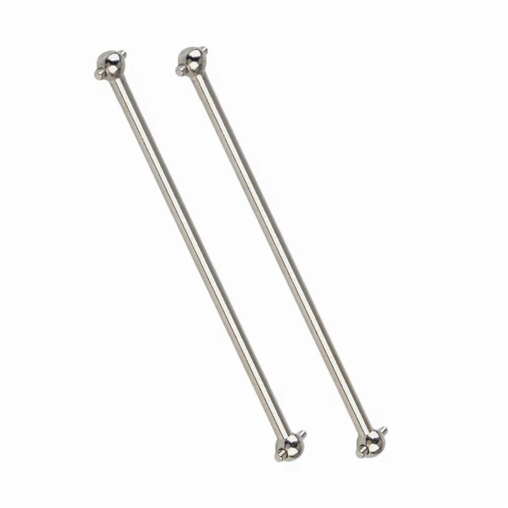 2pcs/set Steel Metal Drive Shaft Dogbone Overall Length 61mm 63mm 70mm 77mm 84mm 87mm 89.5mm 100mm For HSP 1/10 RC Car Parts