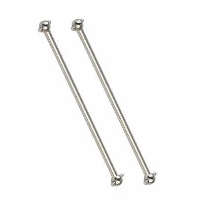 2pcs/set Steel Metal Drive Shaft Dogbone Overall Length 61mm 63mm 70mm 77mm 84mm 87mm 89.5mm 100mm For HSP 1/10 RC Car Parts