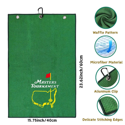 2 Count Great Christmas Golf Gifts | Funny Embroidered Golf Towels for Golf Bags | Golf Gifts for Men Golf Stuff |