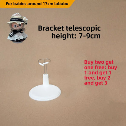 LABUBU Adjustable Metal White Black Doll Dummy Puppet Wrist Stand Holder Bracket Support Dollhouse Accessories Toy Store Display