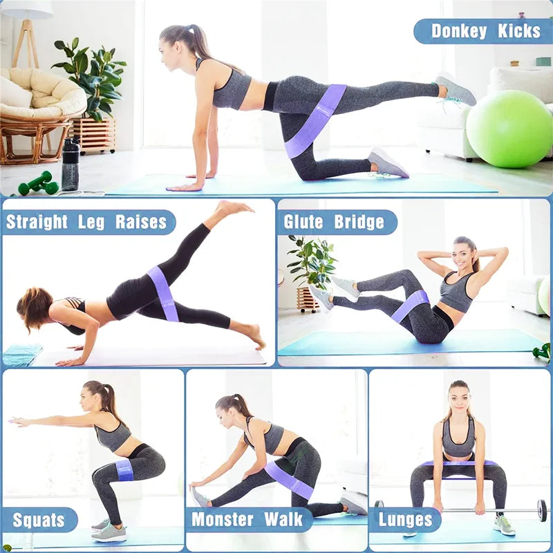 Fitness Elastic Resistance Bands Home training yoga sport resistance bands Stretching Pilates Crossfit Workout Gym Equipment
