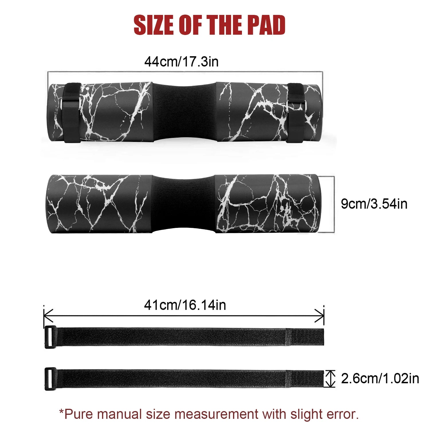 Barbell Squat Pad – Foam Support for Neck & Shoulders