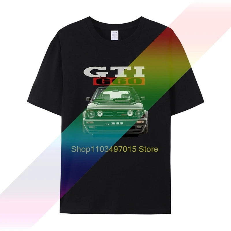 Tee shirt Golf gti g60 voiture de légende