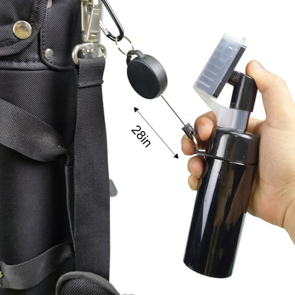 Golf club head cleaning groove brush with retractable buckle for easy carrying Clean golf club brush with leakproof liquid