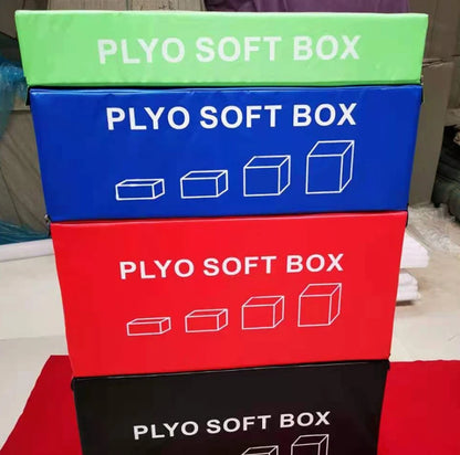 Custom Wholesale Gym Equipment Professional Plyo Soft Boxes Custom Fitness Adjustable Height Step Trainer Plyometric Jump Box