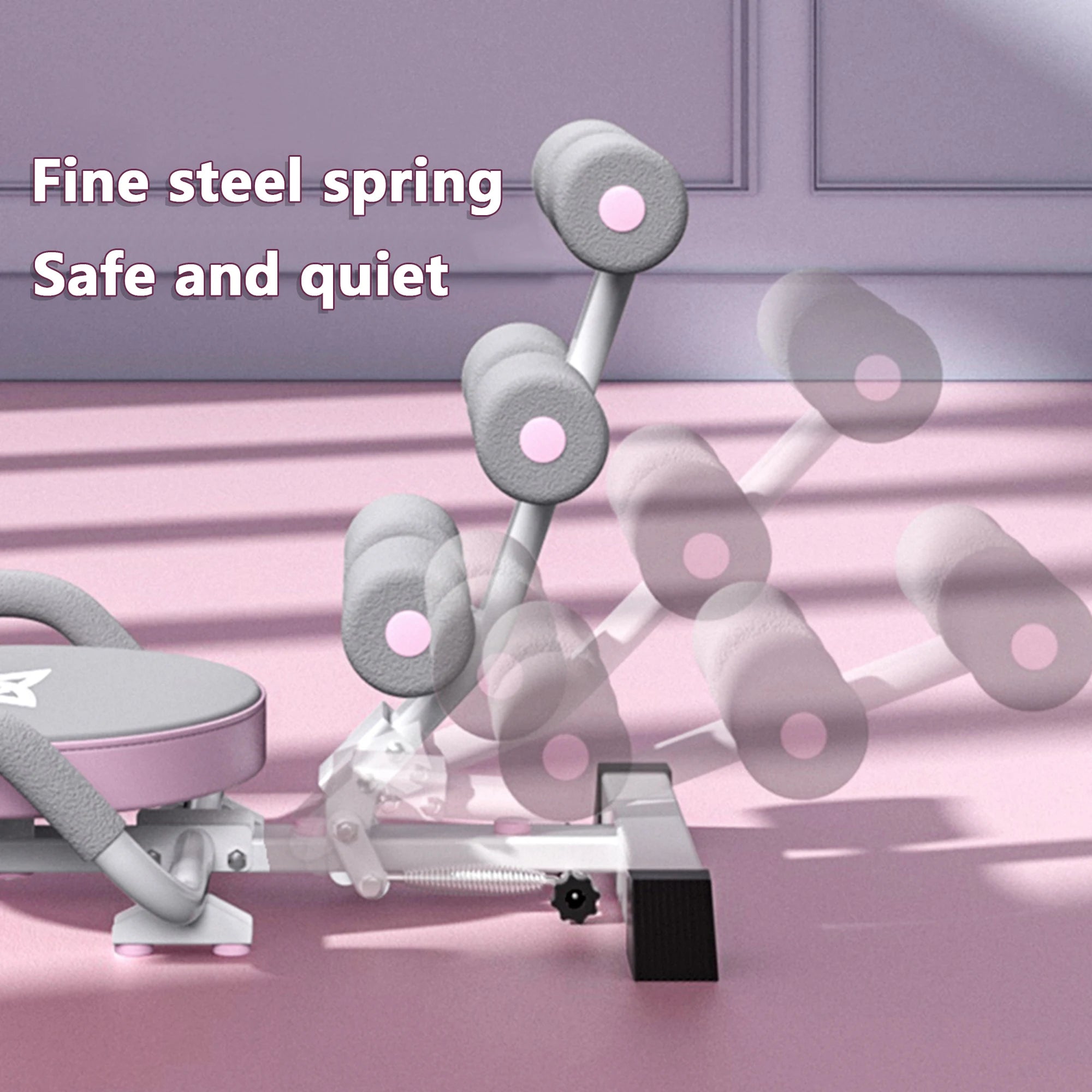 Ab Machine Sit-Up Bench – Portable Crunch Exerciser