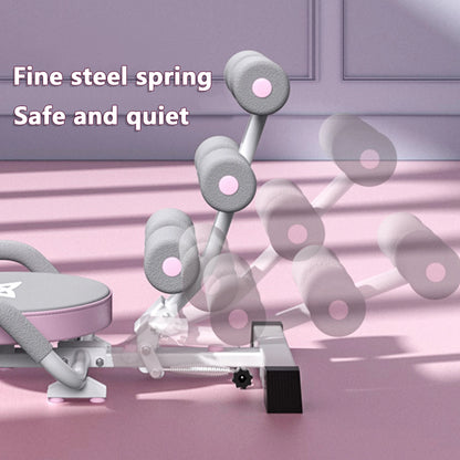 Ab Machine Sit-Up Bench – Portable Crunch Exerciser