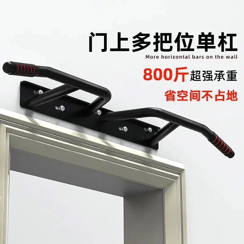 400kg load Punching Fixed Stretching Pull-up Horizontal Bar Sports Parallel Bar Exercise Equipment Outdoor Hanging Bar Wall