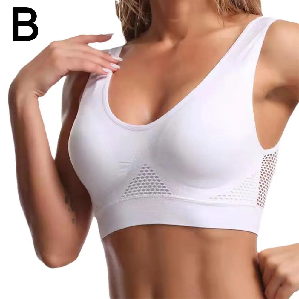 Fitness Sports Bra Women Sport Yoga Bra Running Vest Gym Workout Underwear Padded Crop Tops Female Sportswear Brassiere Push Up