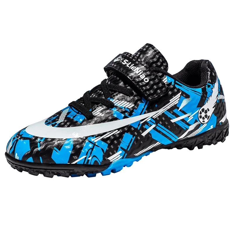 Kids Soccer Shoes Boys Outdoor Futsal Soocer Boots 28-39 FG/TF Football Boots Professional Cleats Grass Training Sport Footwear